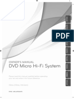 DVD Micro Hi-Fi System: Owner'S Manual