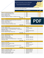 Energy Engineering New Degree Progress