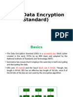 3. Data Encryption Standard (DES)