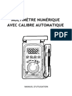 Notice Multimetre Numerique Calibre Auto Am FR (1)