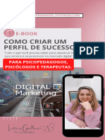 E-Book COMO CRIAR UM PERFIL DE SUCESSO 1