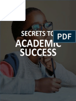 Secrets to Academic Success