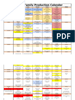 AF Production Calendar