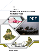 UD 6-81-4 (E) Instruction in Winter Service-Winter Injuries