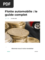 5 Flotte automobile  le guide complet (Article 5)