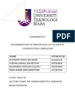 Lab report EXPERIMENT 6