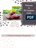 Production Technology of Dragon Fruit