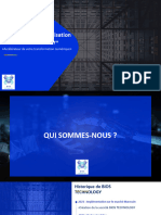 Support de présentation BIOS TECHNOLOGY