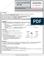 Série 2 _ L'air propriétés de l'air et ses constituants (Www.AdrarPhysic.Fr)