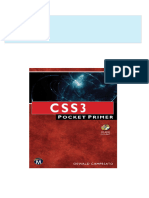 CSS3 Pocket Primer 1st Edition Oswald Campesato 2024 scribd download