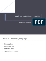 Week 3 Assembly Language