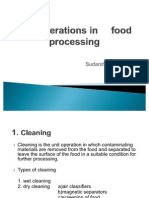 Unit Operations in Food Processing