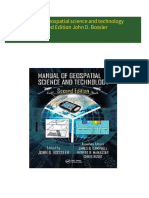 Where can buy Manual of geospatial science and technology 2nd ed Edition John D. Bossler ebook with cheap price