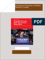 Complete Download Donald Trump and American Populism 1st Edition Richard S. Conley PDF All Chapters