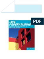 Instant Download Java TM Programming From Problem Analysis to Program Design 5th Edition D. S. Malik PDF All Chapters