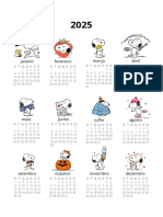 Cópia de calendário 2025 snoopy