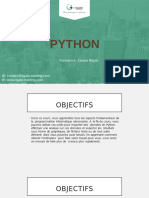 Formation Python complète