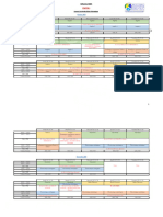 Emploi Du Temps GI1 - Semestre 1