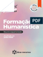 Formação Humanística  Resumo