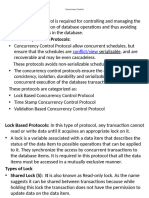 Concurrency Control