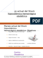 Shock Hipovolemico Obstetrico