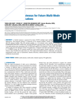 4G 5G Multiple Antennas for Future Multi-Mode Smartphone Applications