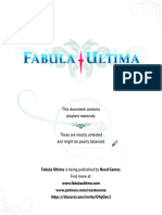 Fabula Ultima Playtest Materials (ENG) (November 7th, 2024) (page spread)