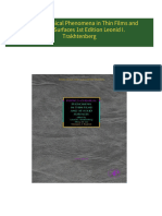 Get Physico Chemical Phenomena in Thin Films and at Solid Surfaces 1st Edition Leonid I. Trakhtenberg PDF ebook with Full Chapters Now