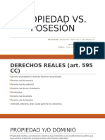 Clase 02 - Derecho Civil (Propiedad vs. Posesión)