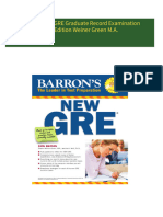 Instant ebooks textbook Barron s New GRE Graduate Record Examination 19th Edition Weiner Green M.A. download all chapters