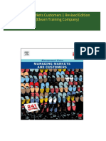 Download ebooks file Managing Markets Customers 1 Revised Edition Elearn (Elearn Training Company) all chapters