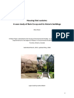 Housing That Sustains a Case Study of Ba