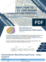 Vlsi Intro to Wafer to Chip