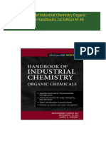 Full download Handbook of Industrial Chemistry Organic Chemicals Handbooks 1st Edition M. Ali pdf docx