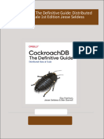 CockroachDB: The Definitive Guide: Distributed Data at Scale 1st Edition Jesse Seldess all chapter instant download