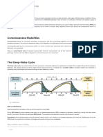 Consciousness and Sleep - REM - Stages of Sleep - TeachMePhysiology