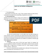 Protocolo de administraÃ§Ã£o do MGSO4.1 13.05.21