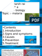 Biology PP. t -Malaria (Copy)