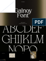 Galnoy Especimen - Free Weight