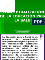 La Educacion Para La Salud