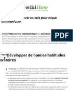 Comment Améliorer Sa Voix Pour Mieux Communiquer