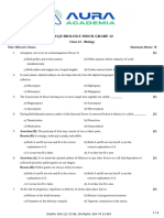 Mcqs bio mock