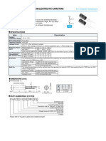 Chemi-Con KZG Series Electrolytic Capacitors Datasheet