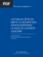 EtudesMarines1 AEM Et La Securite Des Espaces Maritimes