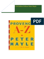 Full download Provence A Z 1St Edition Edition Peter Mayle pdf docx