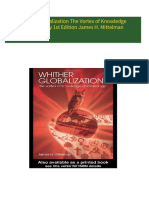 Instant Download Whither Globalization The Vortex of Knowledge and Ideology 1st Edition James H. Mittelman PDF All Chapters