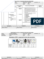 24 SOP of  Replacement of Head Pulley