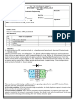 PN Junction Diode Charactaristics