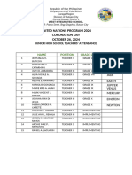 JHS - ATTENDANCE