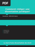 Comment Rédiger Une Dissertation Juridique - Copie (1)